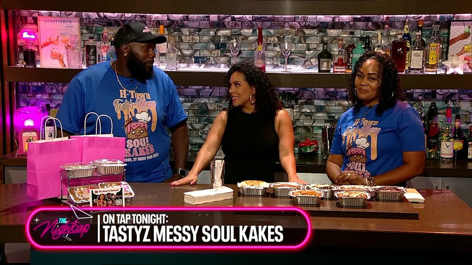 Tasting Tasty'z Messy Soul Kakes with Bless Tha Belly | The Nightcap