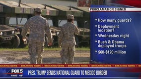 Trump signs proclamation to send National Guard to secure U.S.-Mexico border