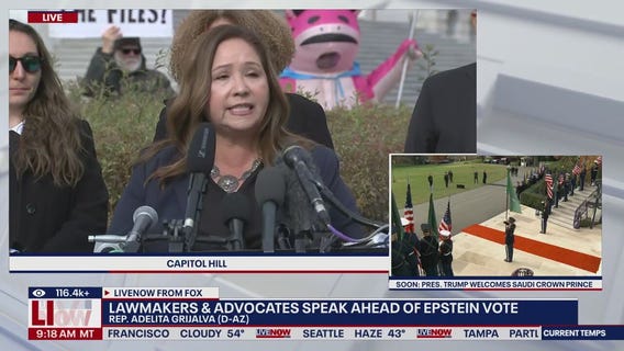 Lawmakers, advocates speak ahead of Epstein vote