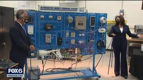 Vice president visits Milwaukee, touts infrastructure plan