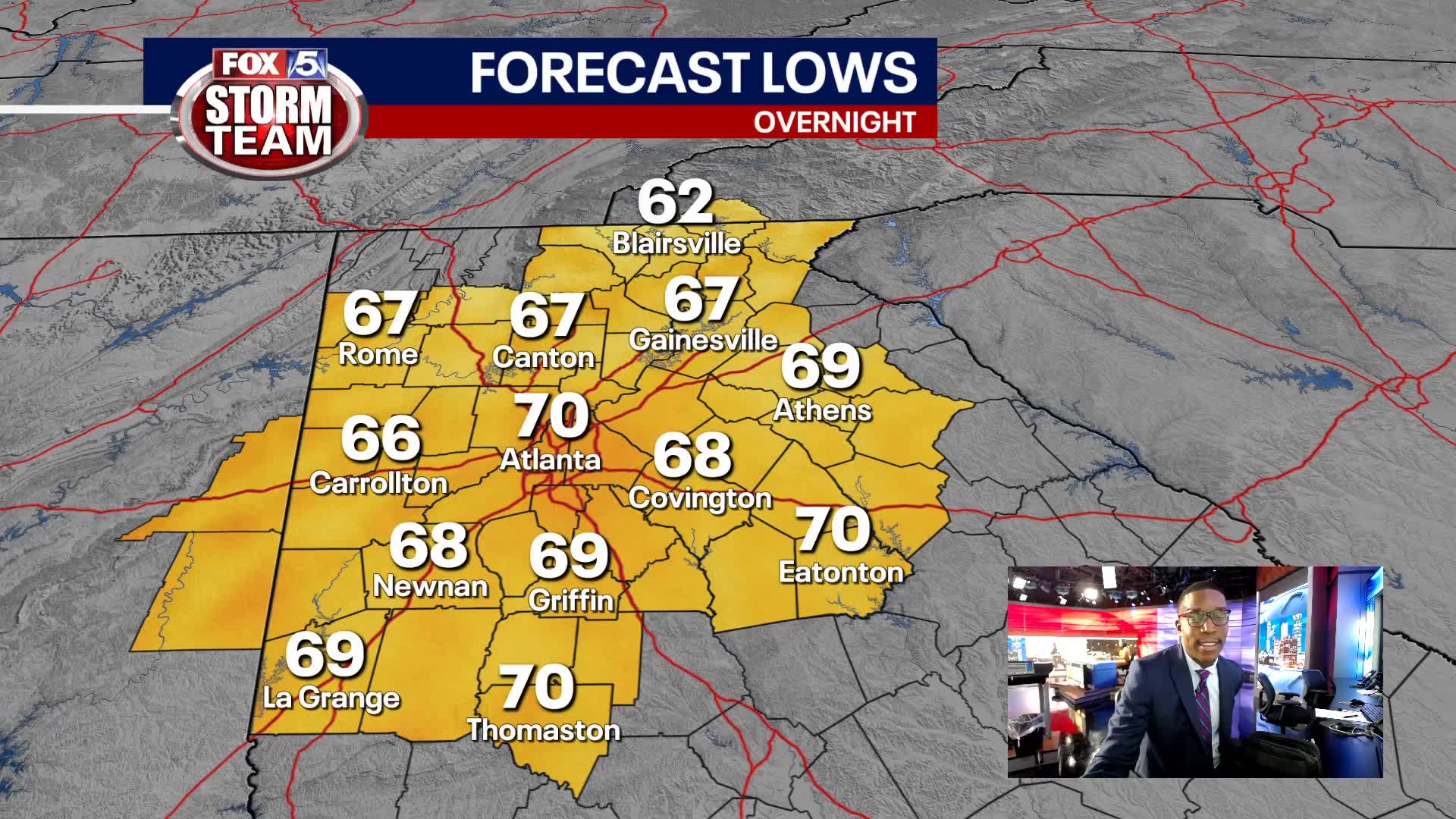 Sunday Evening Forecast
