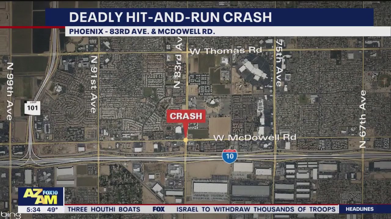 Driver sought in deadly Phoenix hit-and-run | FOX 10 Phoenix