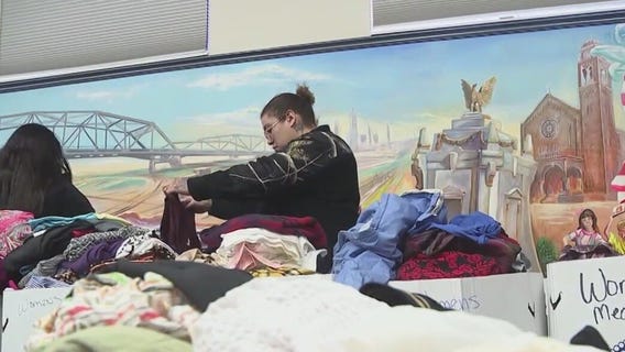 Community rallies in Cicero to support victims of devastating apartment fire