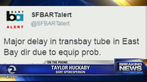 BART delays reported