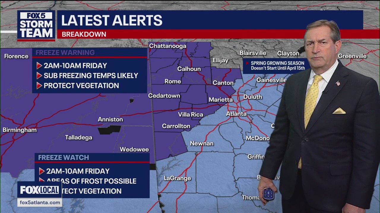 Thursday evening forecast