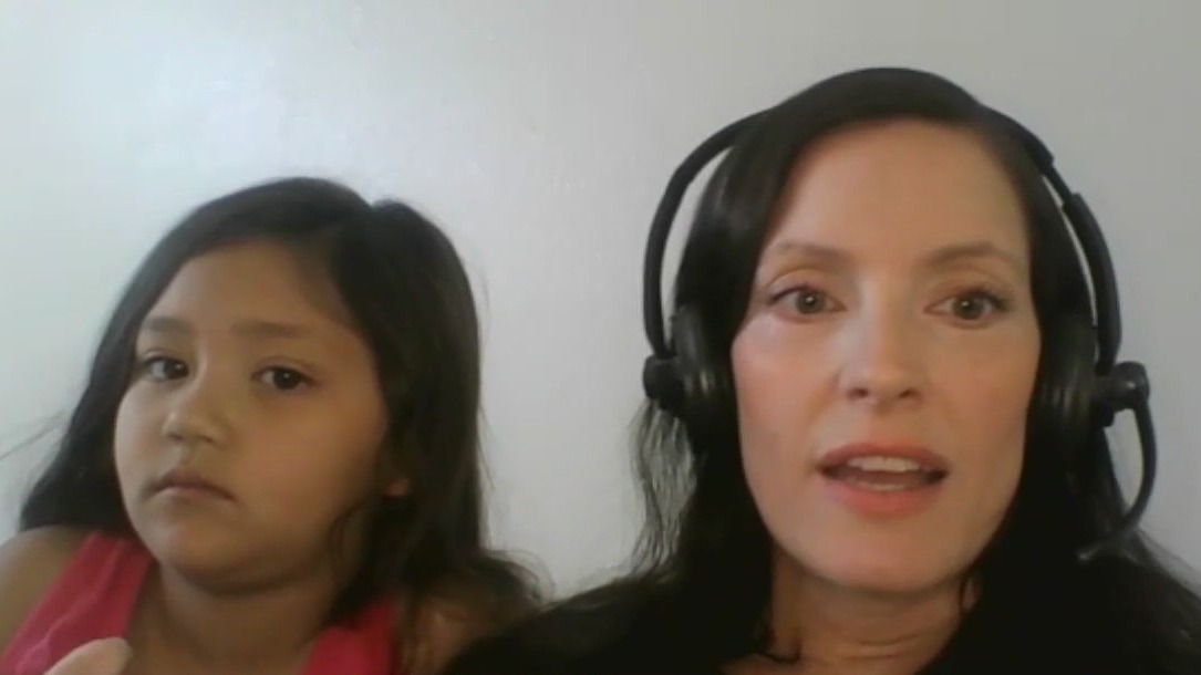 Mother and daughter reunited after chaos erupts during fireworks show