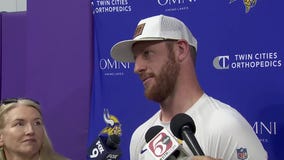 Vikings QB Carson Wentz: 'It's been a whirlwind'