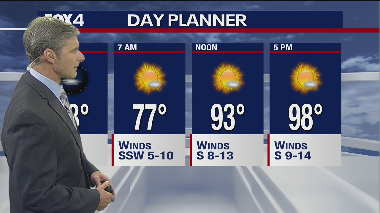 Aug. 23 overnight forecast