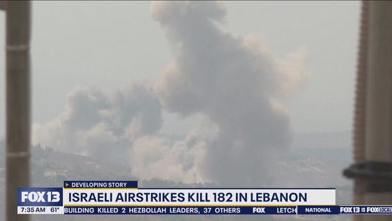 Israeli airstrikes kill 182, injure 700+ in Lebanon