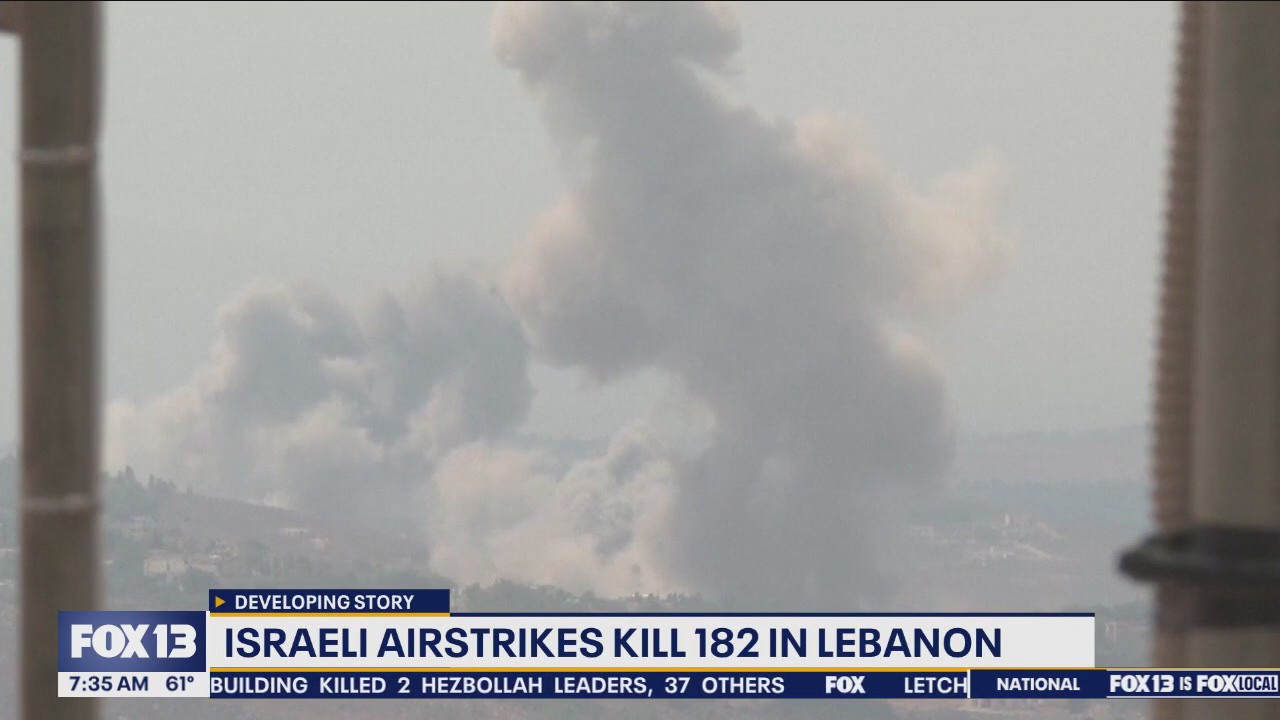 Israeli airstrikes kill 182, injure 700+ in Lebanon
