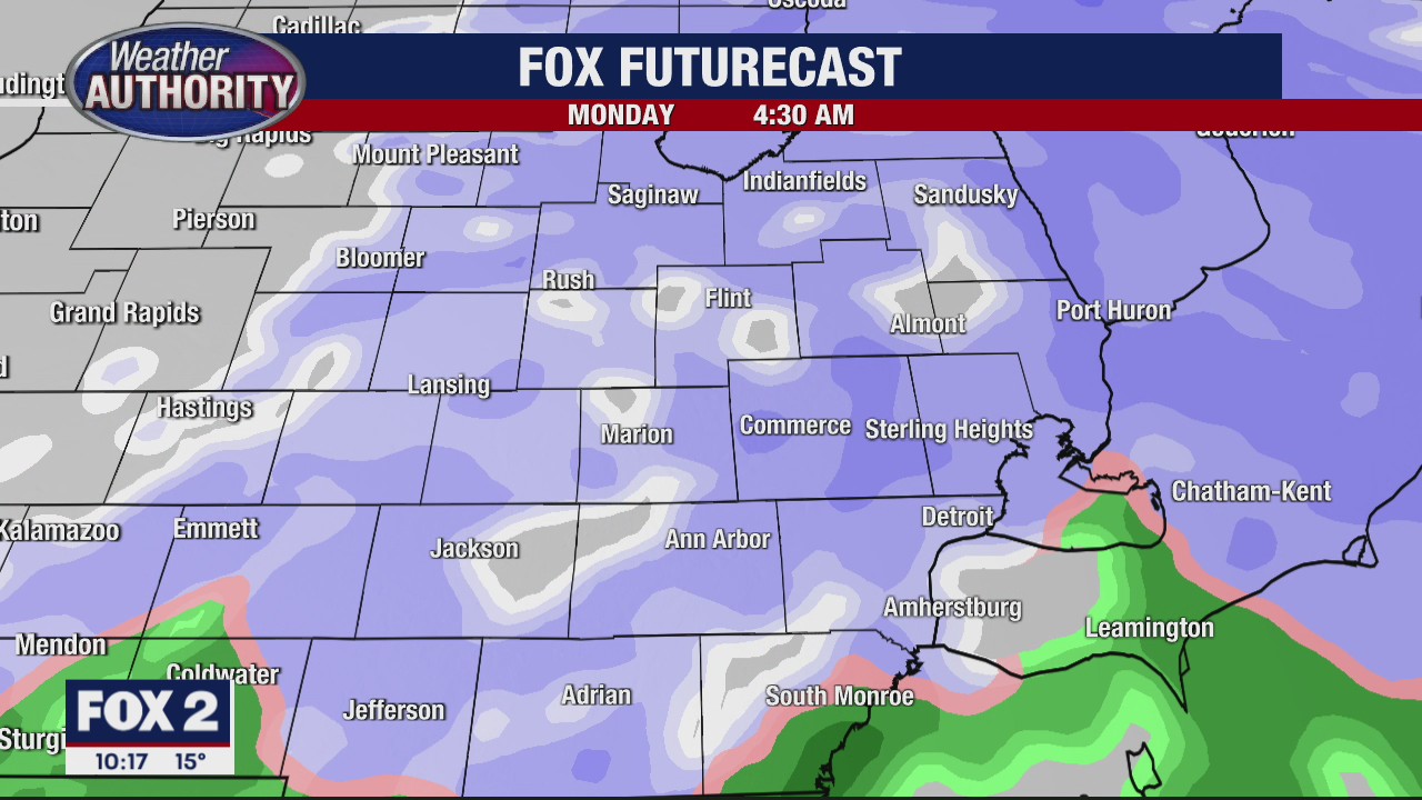 Sunday Night Snow | FOX 2 Detroit