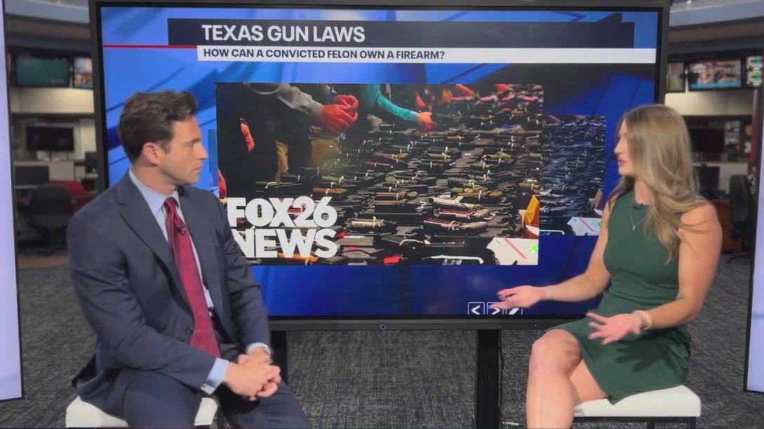 Texas gun laws: How can a convicted felon own a firearm?