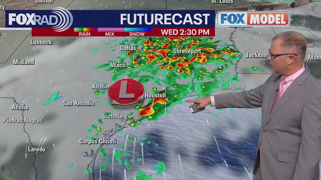 Wet weather pattern on the way to Houston | FOX 26 Houston Weather Forecast