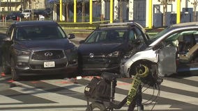 At least one person injured in multi-vehicle crash in Santa Monica
