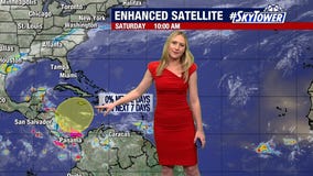 Slight chance of development in Caribbean Sea