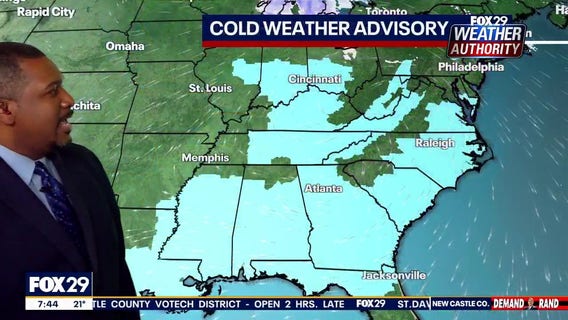 Weather Authority: Monday morning's forecast