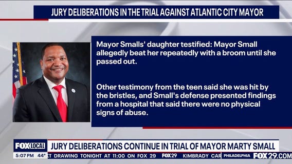 Jury deliberations continue in Mayor Marty Small's abuse trial
