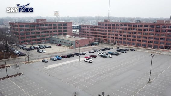 SKYFOX video of Harley-Davidson Milwaukee campus on near west side