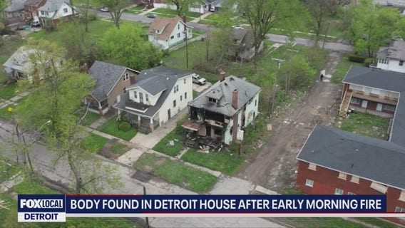 Woman's body found in attic of abandoned house fire in Detroit