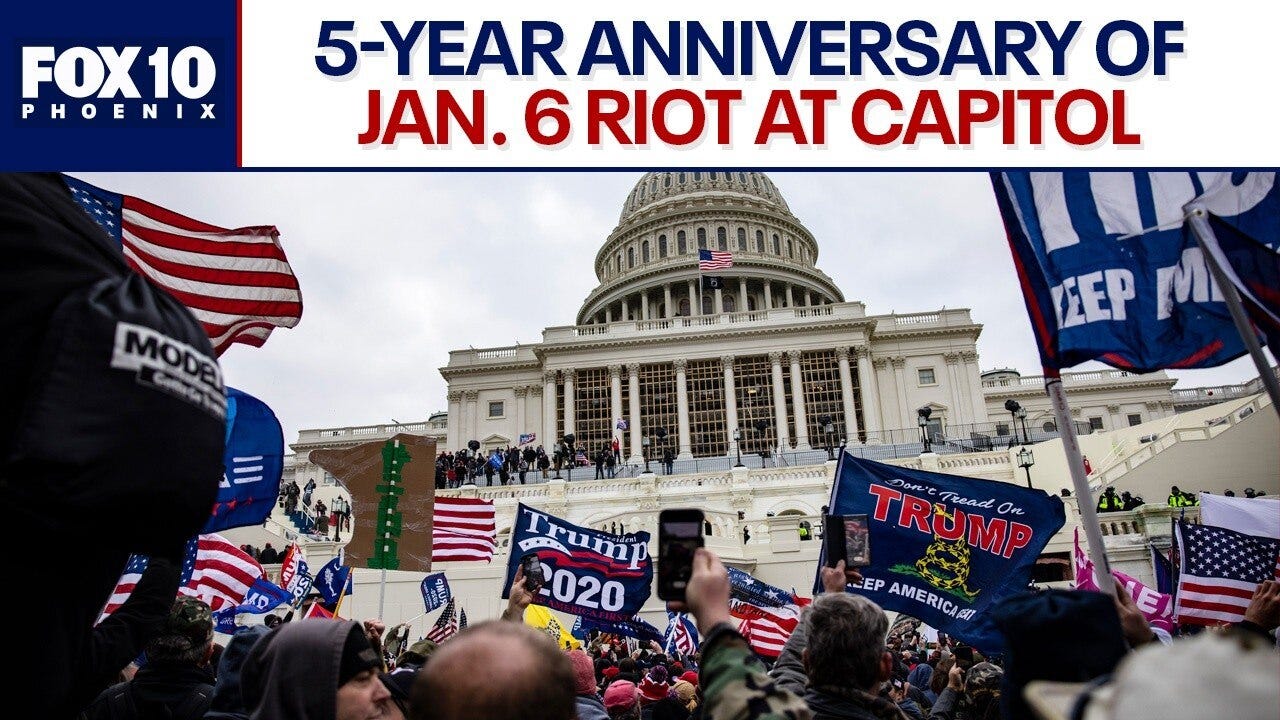 5 years since Jan. 6 attack on Capitol