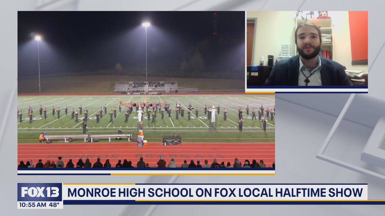 Monroe High School on FOX Local Halftime Show