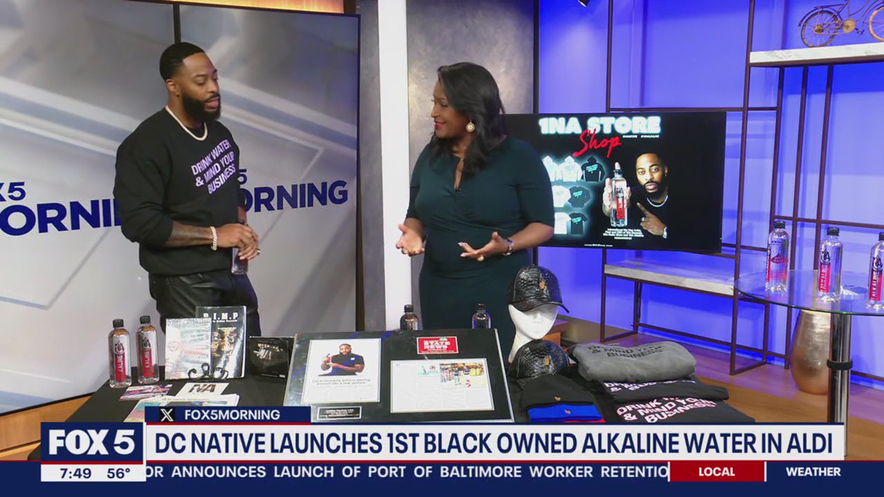 1NA Alkaline Water Company: Behind the brand | FOX 5 DC