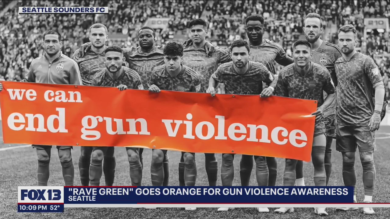 Sounders, Mariners use platforms to focus on gun violence