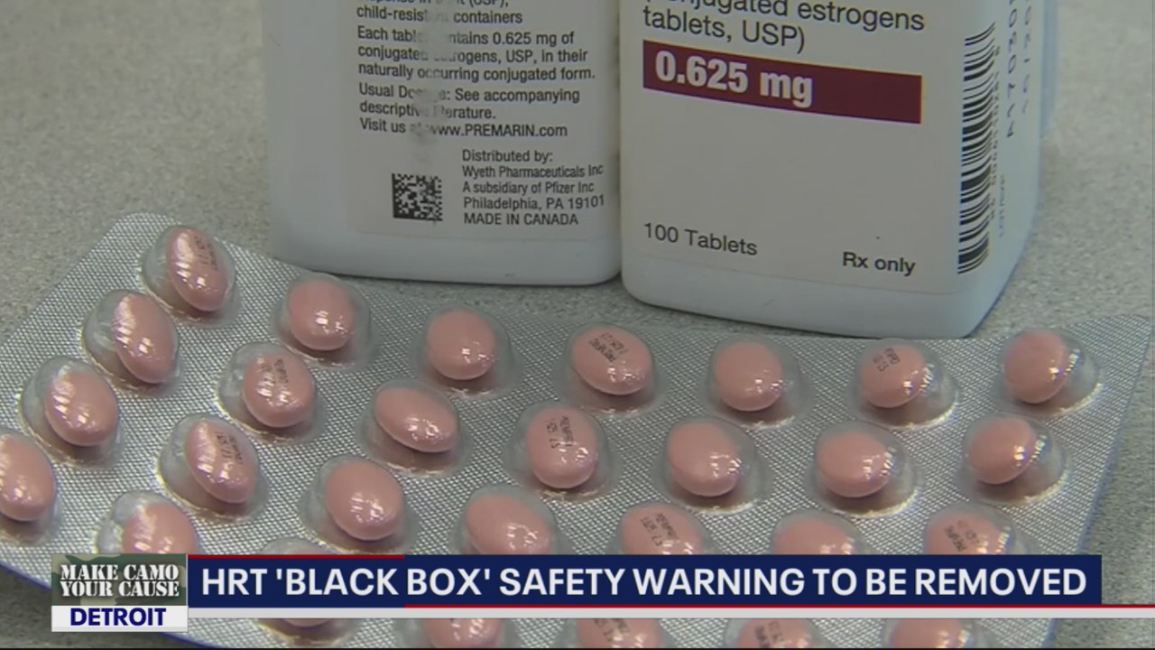 Menopause hormone therapy to drop 'black box' warnings by FDA