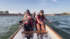 Dragon boating brings cancer survivors together