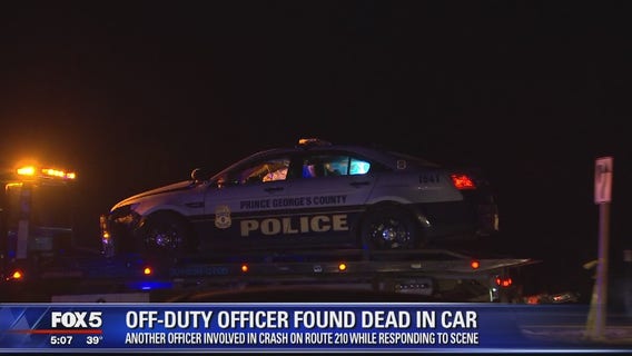 Prince George's County officer hurt after cruiser struck amid death probe