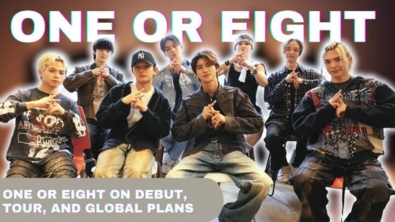Meet ONE OR EIGHT: The new J-pop group backed by big names and even bigger dreams