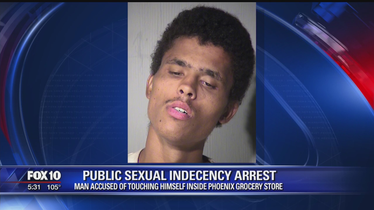 Man accused of sexual indecency at Phoenix grocery store | FOX 10 Phoenix