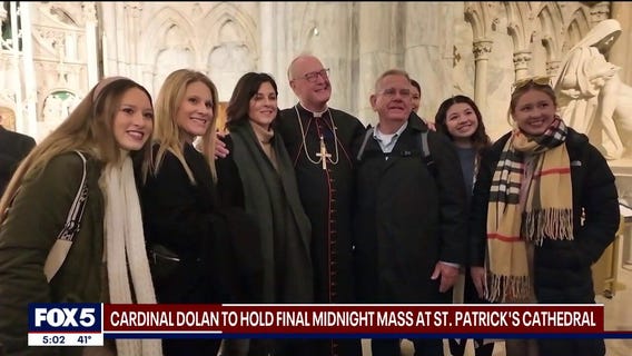 Cardinal Dolan to hold final Midnight Mass