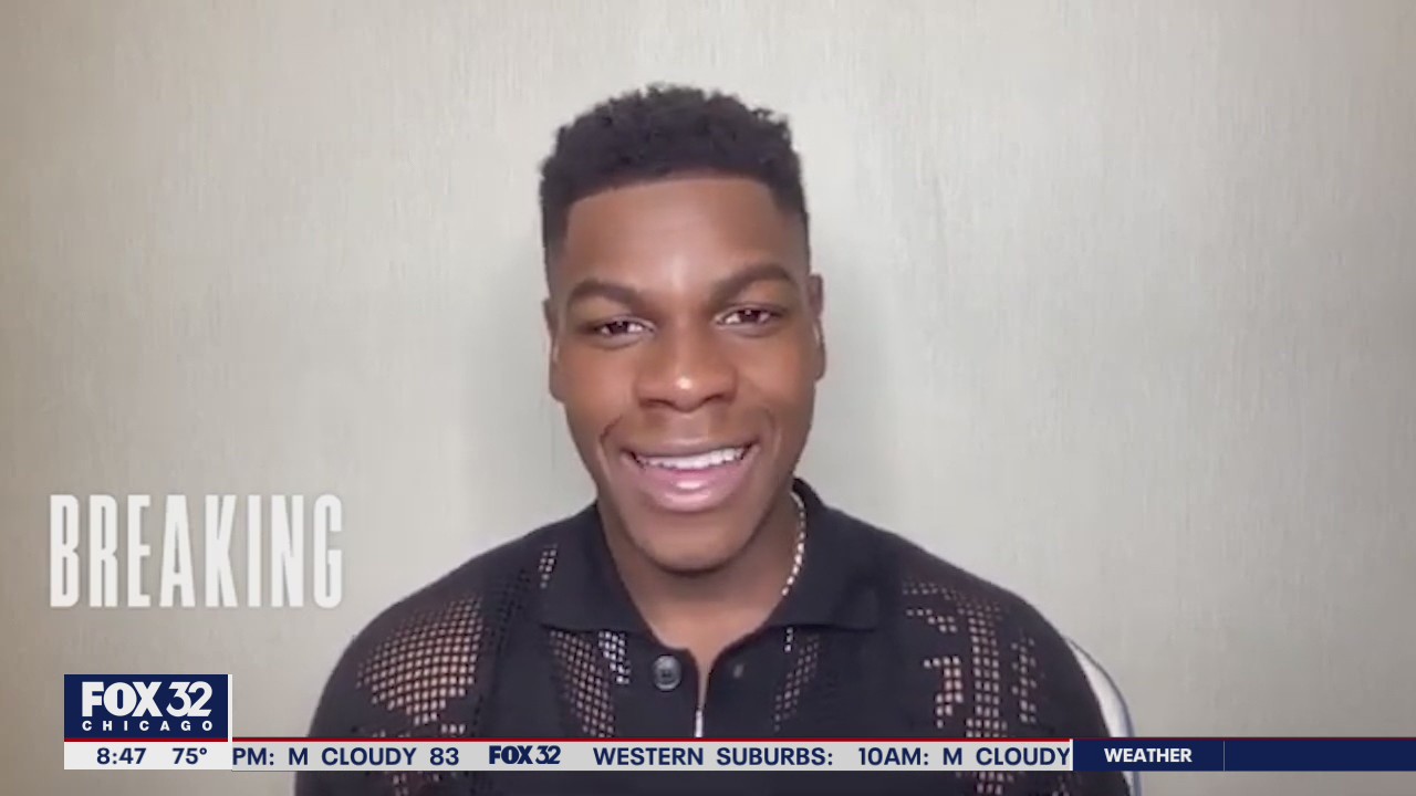 John Boyega talks about his chance run-in with Harrison Ford