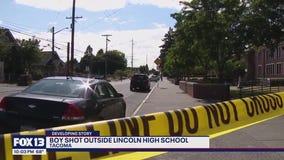 Boy shot outside Tacoma's Lincoln High School