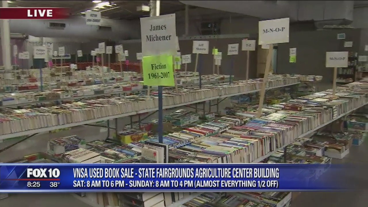 Cory's Corner: VNSA Used Book Sale