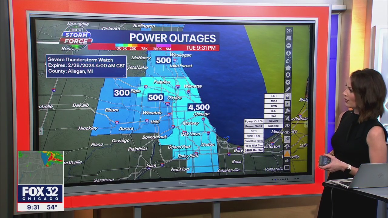 Chicago weather: Cold front follows severe weather outbreak