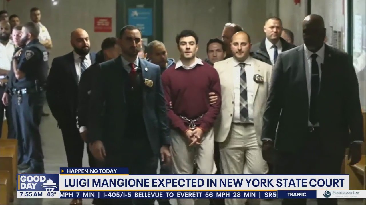 Luigi Mangione expected in New York court