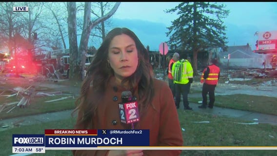 Southgate home leveled in explosion, two people removed