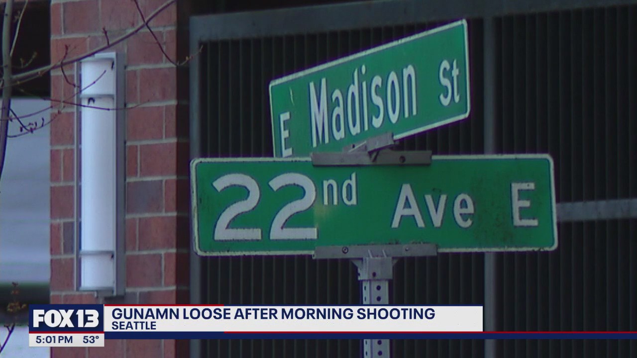 Gunman on the run after early morning shooting in Seattle