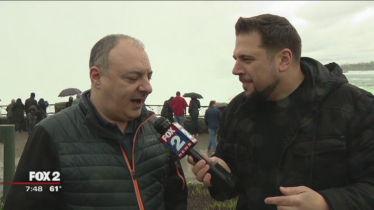 Hadley Kay from 'Superman II' revisits Niagara Falls