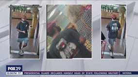 Police search for man reportedly upskirting women in Montco store
