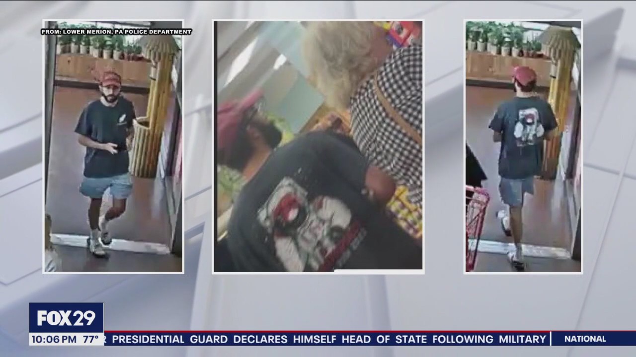 Police search for man reportedly upskirting women in Montco store