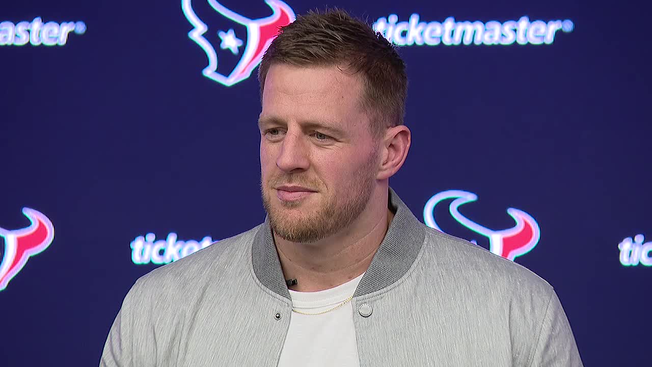 JJ Watt on Texans Ring of Honor induction