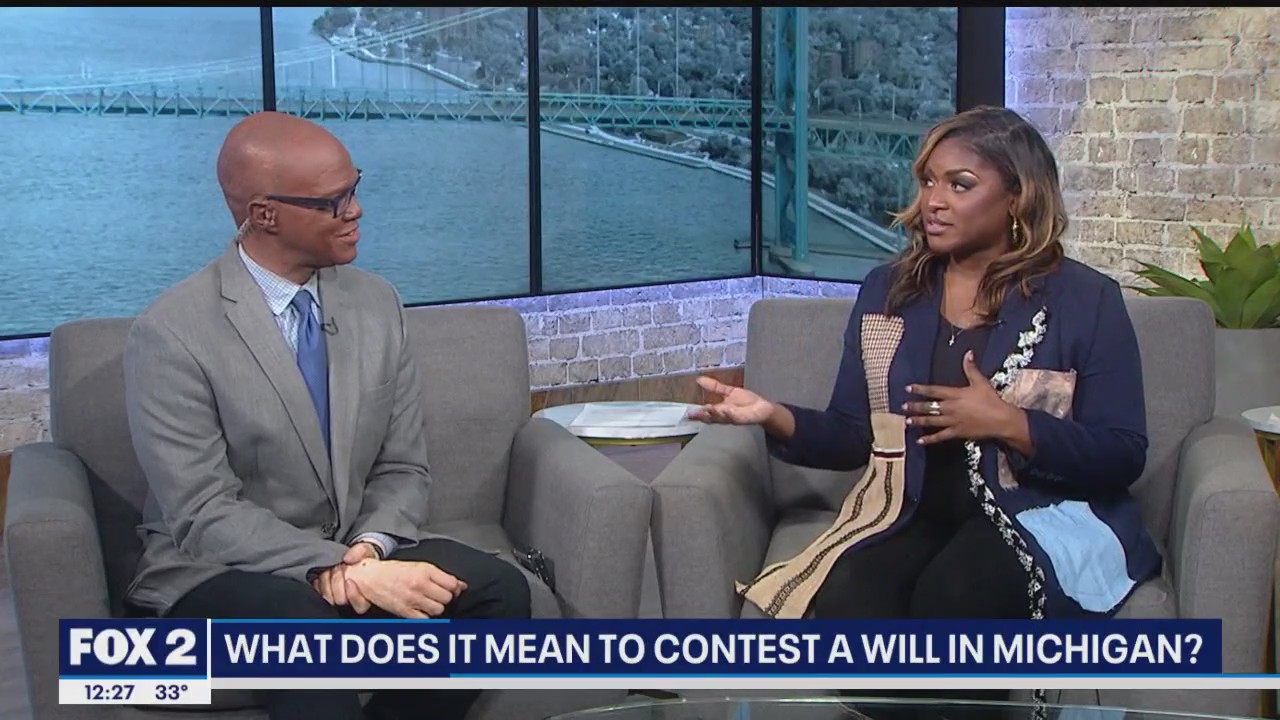 What is contesting a will in Michigan?