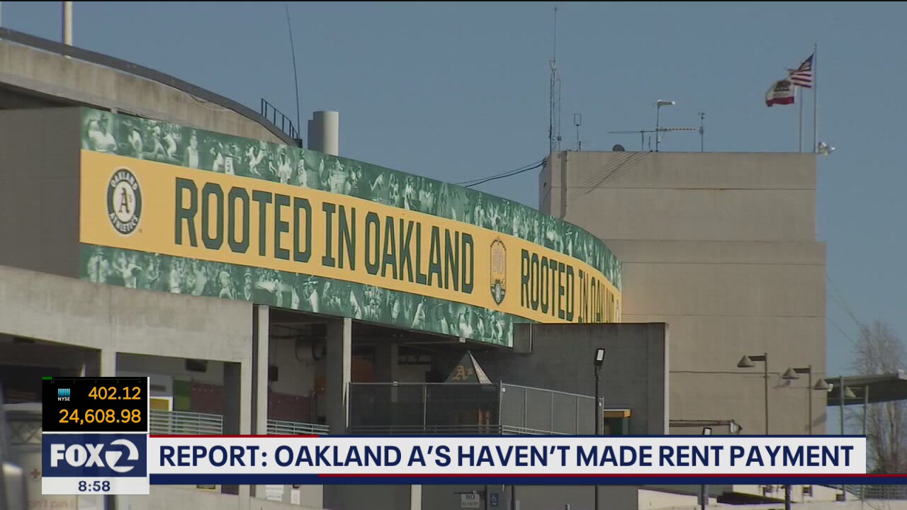 Oakland A's miss rent payment for Coliseum