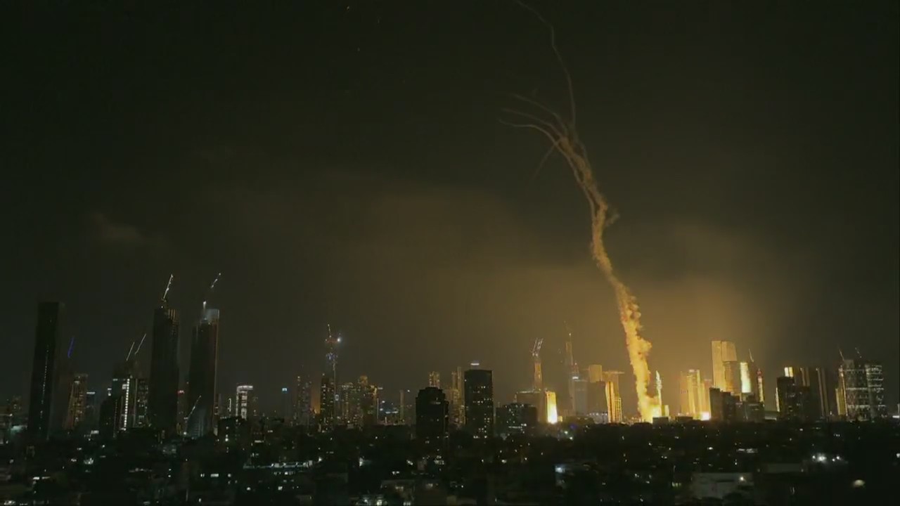 Iran launches another round of missiles towards Israel