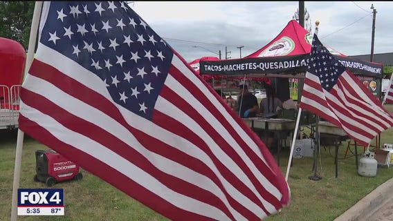 Garland's "Red, White and You" celebration in downtown