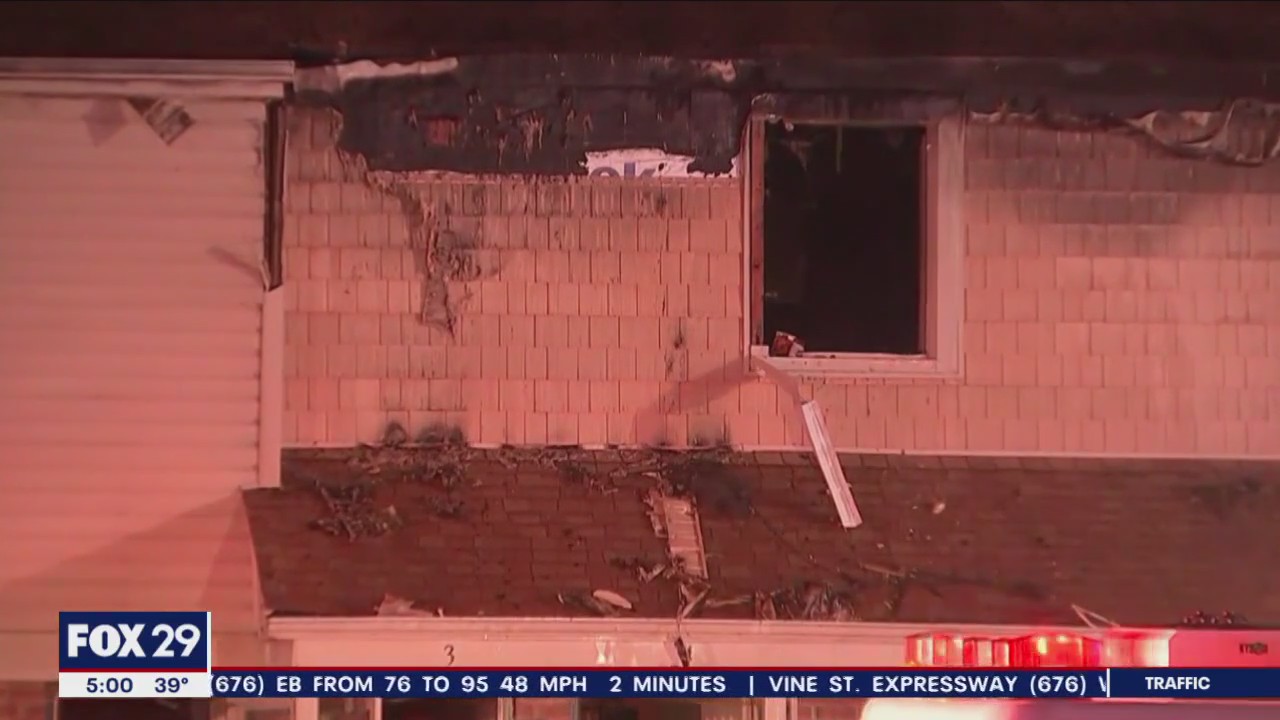2-alarm fire tears through Bucks County condo community | FOX 29 ...