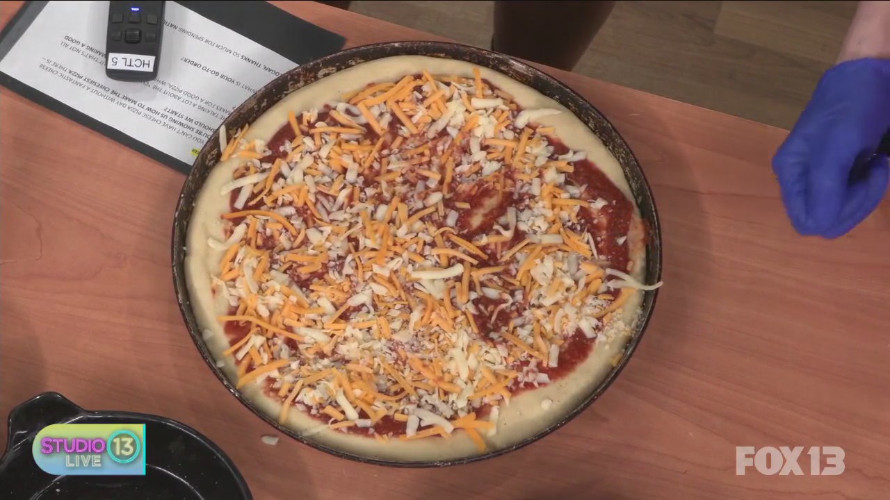 Boston's Pizza helps Studio 13 Live celebrate National Cheese Pizza Day